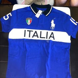 Polo with Italia logo
